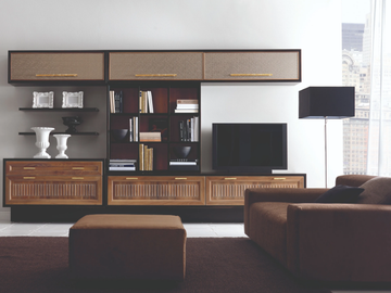 CONVIVIO CONTEMPORARY - 2 seater leather sofa by Martini Interiors - view 3